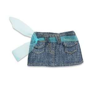  Barbie Fashion Fever Blue Denim Mini Skirt Toys & Games