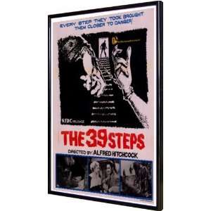  39 Steps, The 11x17 Framed Poster