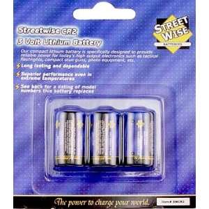  Streetwise CR2 Battery (triple pack) 