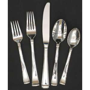 com Gorham Column (Stainless) 5 Piece Place Setting, Sterling Silver 