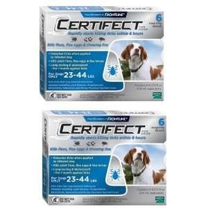  Certifect Medium Dog Flea & Tick 23 44 lbs Blue 12 month 