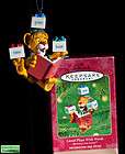 2001 Hallmark Ornament Between The Lions Lionel Plays W