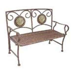  Folding Bench with Snowflake Trim   Part # MMP446 Patio 