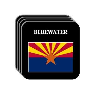  US State Flag   BLUEWATER, Arizona (AZ) Set of 4 Mini 