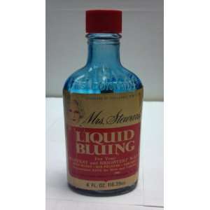 Vintage Mrs. Stewarts Bluing Solution 4oz Bottle 
