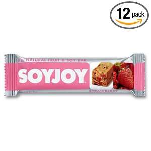 Soyjoy, Bar Strawberry, 1.05 OZ (Pack of 12)