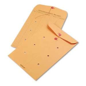   Envelopes, 1 Side Print,10x15,Kraft,100/Ctn
