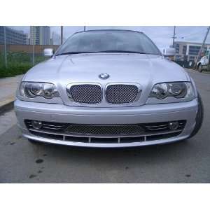 BMW 3 Series 2Dr E46 2D   Convertible Stainless Steel Grille Grill 