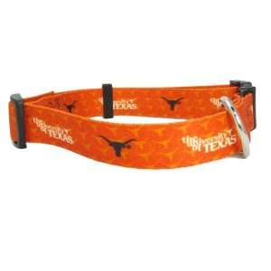  Texas Longhorns Large Dog Collar