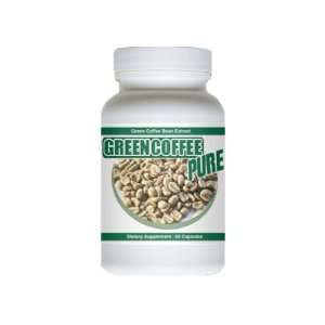 Green Coffee Pure   60 Capsules   Pure Green Coffee Bean 