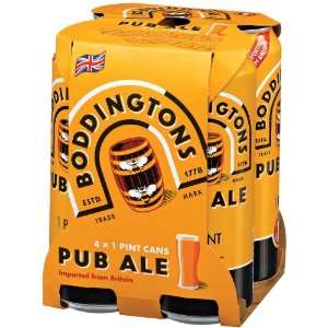 Boddingtons Pub Ale, 4 pk, 16.9 oz Grocery & Gourmet Food