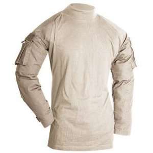 Voodoo Tactical Combat Shirt Body 100% Cotton Sand Size Medium 