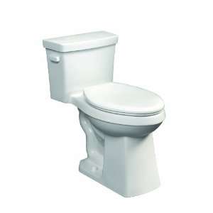   Efficiency Toilet with Soft Close Toilet Seat, White