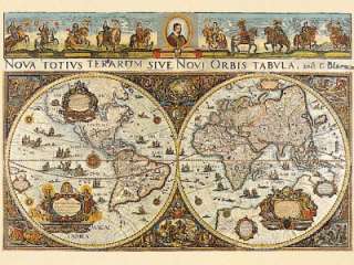 World Map 1665   3000 pc Ravensburger Jigsaw Puzzle NEW  
