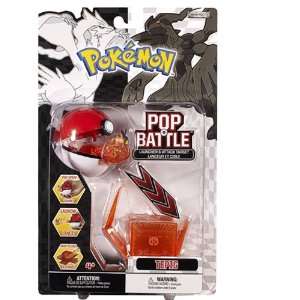 Tepig Pokemon B&W Pop n Battle Mini Figure Launcher 