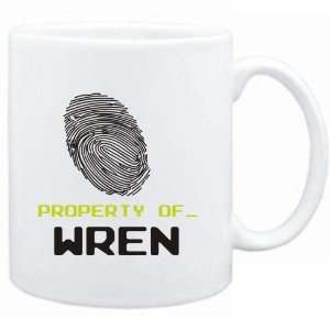  Mug White  Property of _ Wren   Fingerprint  Female 