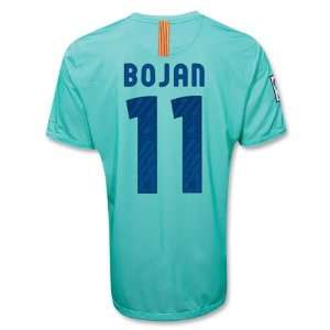  Barcelona 10/11 BOJAN 9 Away Soccer Jersey Sports 