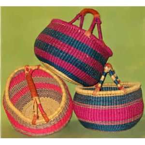    African Baskets   African Bolga Baskets, medium