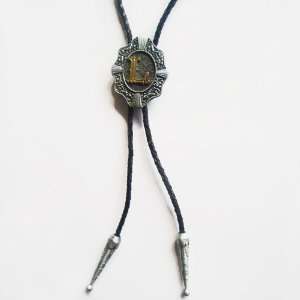 Bolo Tie Alphabet L WT 078L