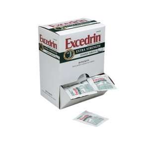  Excedrin Extra Strength Coated Tablets, 50 Two Packs/Box 