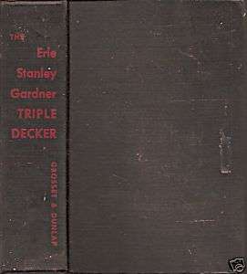 The Erle Stanley Gardner Triple Decker 1940 HB  