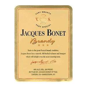  Jacques Bonet Brandy 80@ 1 Liter Grocery & Gourmet Food