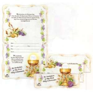   Invitations in Spanish (Made in Italy), with Envelopes, 5.5 x 3.5
