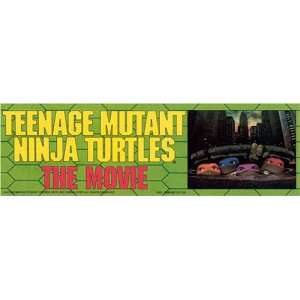  Teenage Mutant Ninja Turtles the Movie Bumper Sticker 