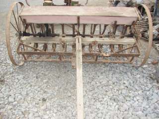 This auction is for Vintage McSherry Grain Drill
