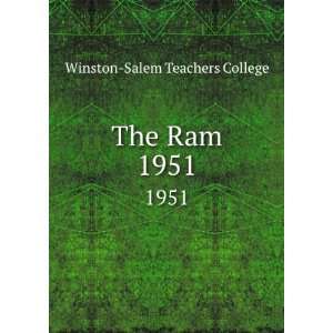  The Ram. 1951 Winston Salem Teachers College Books