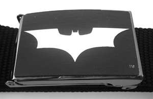 Black DC Comics Licensed Batman Belt & Buckle One Size  