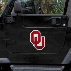  Oklahoma Sooners 12 Team Logo Car Magnet Sports 