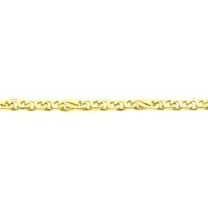  14 karat gold Fancy Link Bracelet 8 Jewelry