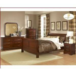  Homelegance Bedroom Set in Warm Cherry Chateau Brown EL549 