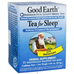 Good Earth Tea for Sleep   15 Tea Bags, Pack of 3  Grocery 