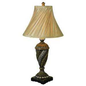   Lighting Table Lamps RTL 7626 1 Lt Table Lamp Antique Warm Wood