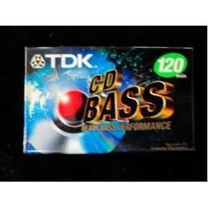  TDK CD Bass Audiocassette 74 min Electronics