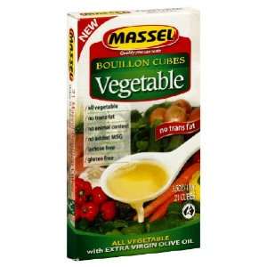 Massell, Bouillon Veg Cube, 3.5 Ounce (12 Pack)  Grocery 