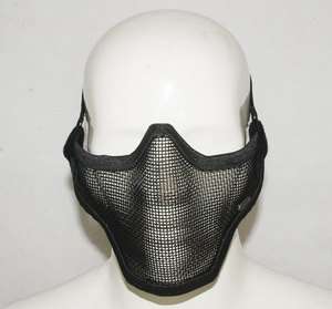 TACTICAL STEEL HALF FACE WIRE MESH MASK  31447  