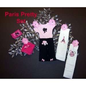  Paris Pretty Infant Toddler Outfit/ Baby Set 0 2T Baby