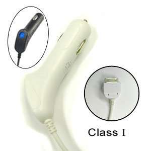  Cellular Accents Car Charger, White for Apple iPhone 3G 