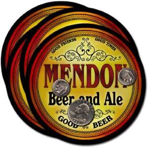  Mendon, UT Beer & Ale Coasters   4pk 