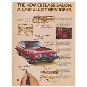  1978 Oldsmobile Cutlass Salon Carfull of New Ideas Print 