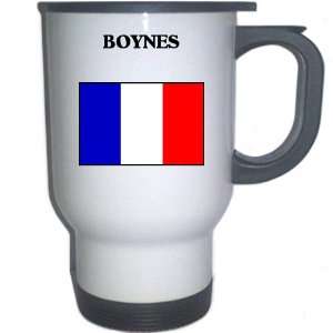  France   BOYNES White Stainless Steel Mug Everything 