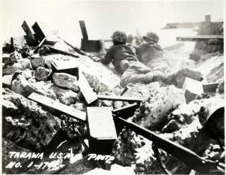 USMC Operation Tarawa 1943 Heavy Fighting photo 2  
