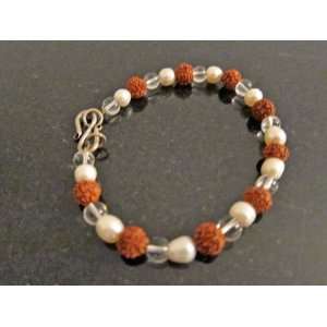   Yoga Meditation Bracelet Shiva Mala 28+1 Beads Arts, Crafts & Sewing