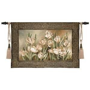  Fine Art Tapestries 2913 WH Tulips in the Window Tapestry 