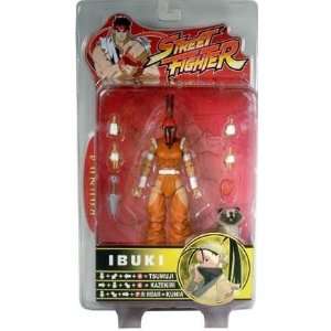  Street Fighter Ibuki Action Figure   Orange Toys & Games