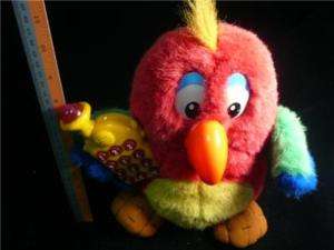 RARE PARROT TALKING AND MOVING DOLL 11 HIGH BY VTECH  