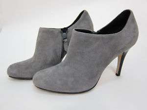 COLE HAAN grey suede talia ankle booties 8.5  